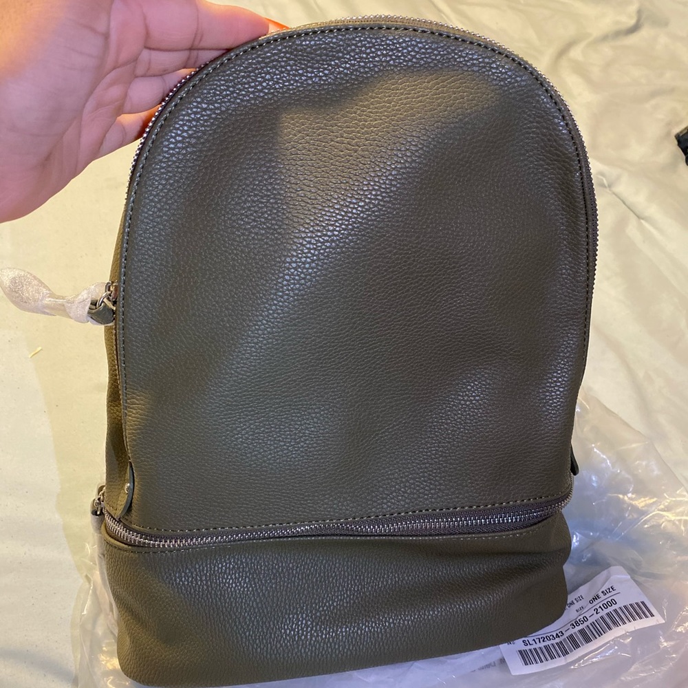 Olive backpack